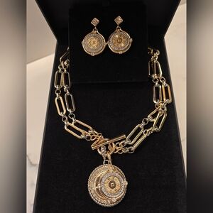 WHBM Necklace & Earring Set